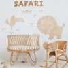 Safari tukāns – koka sienas dekorācija